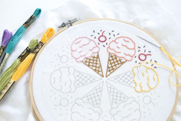 Beginner Embroidery Patterns Cutesy Crafts