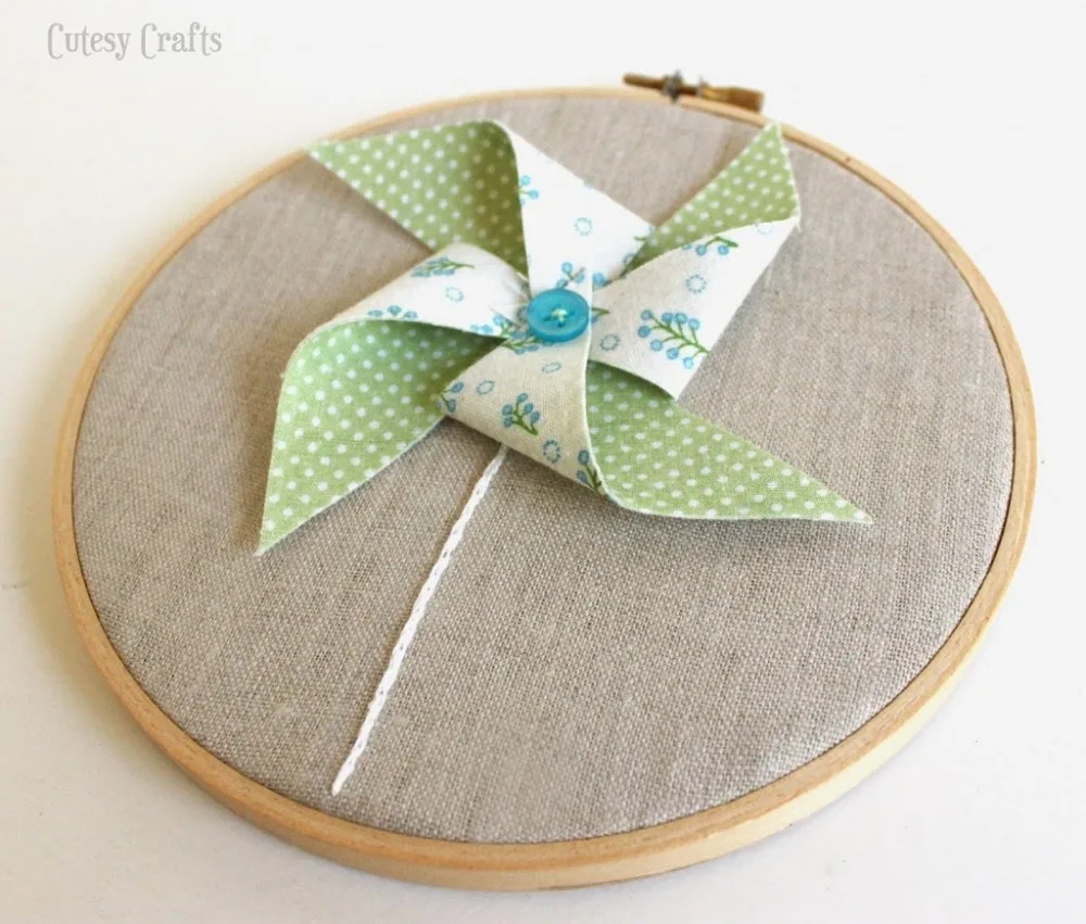 Free Embroidery Hoop Art Patterns - pinwheel