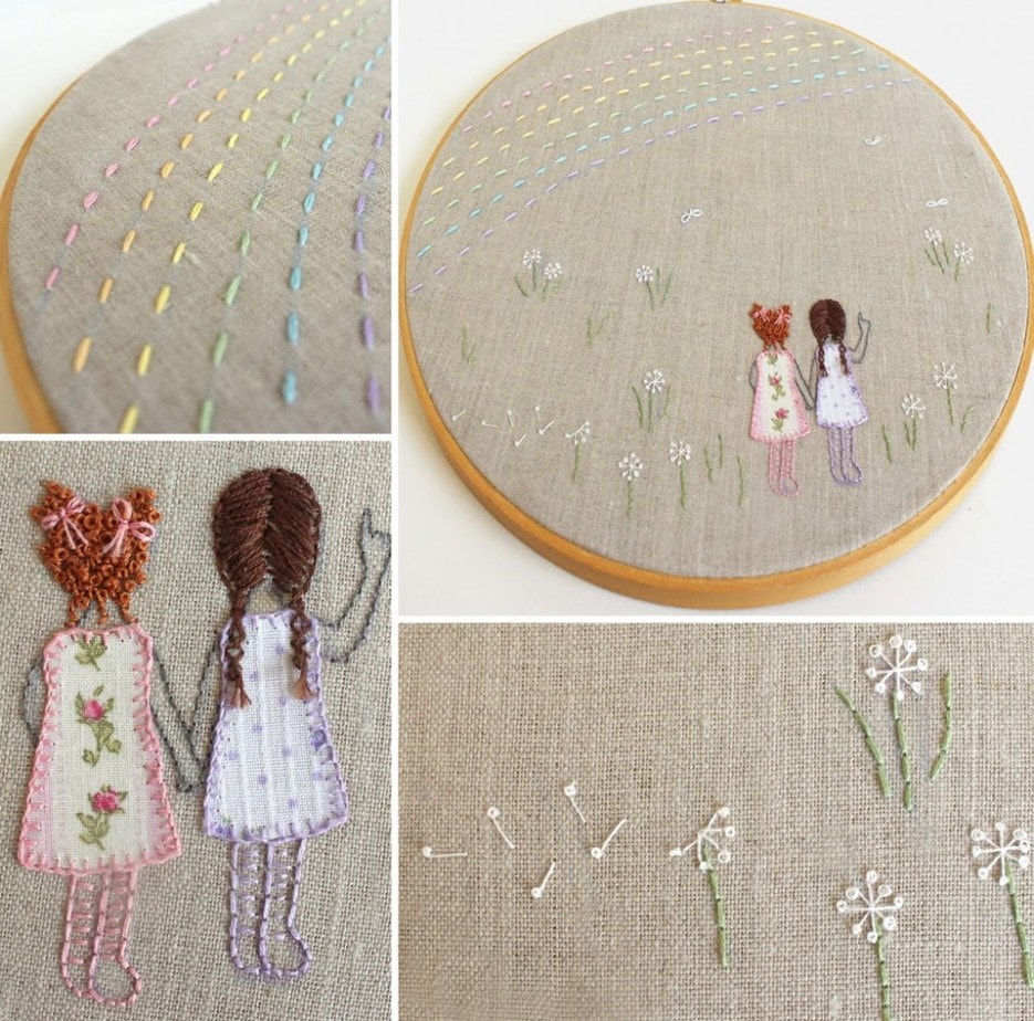 20 Projects to Make with an Embroidery Hoop