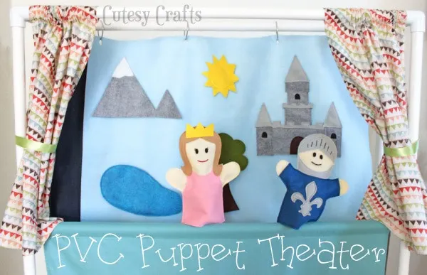 Put on a Puppet Show, Crafts for Kids