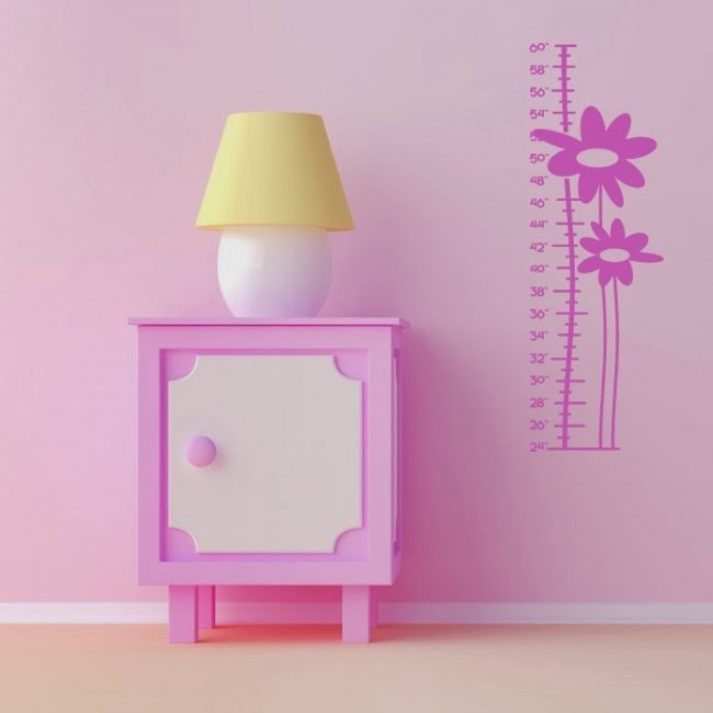 http://www.iconwallstickers.co.uk/flower-height-chart-kids-nursery-wall-sticker-wall-art-decal