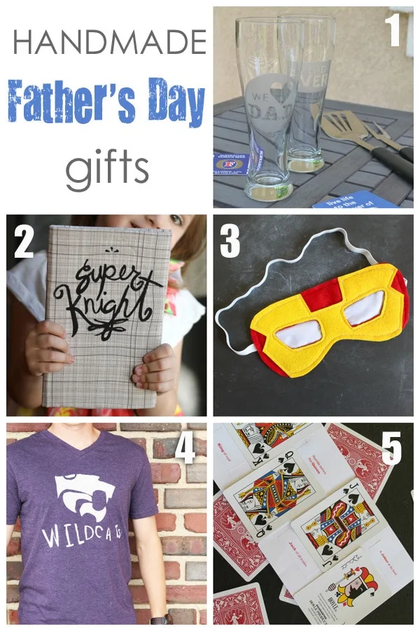 Handmade Father's Day gift ideas.
