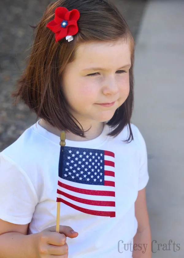 4th of July Hair Bows