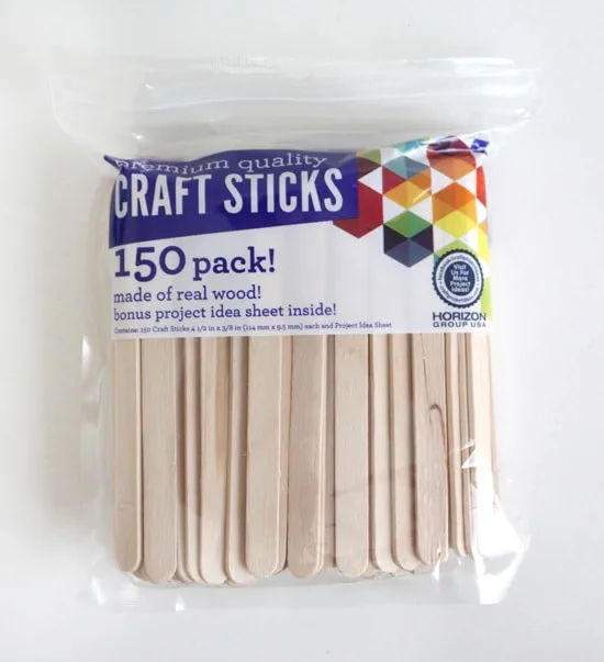 Popsicle Sticks – Make & Mend