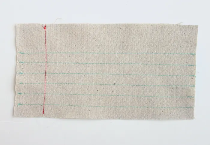 Notebook Paper Zipper Pouch Tutorial
