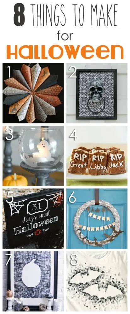 8 Things to Make for Halloween