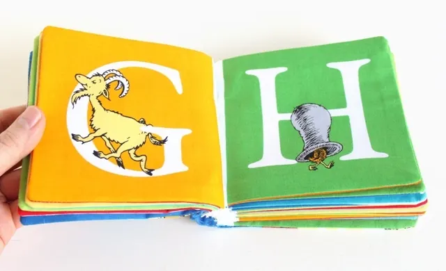 DIY Fabric Dr Seuss Book