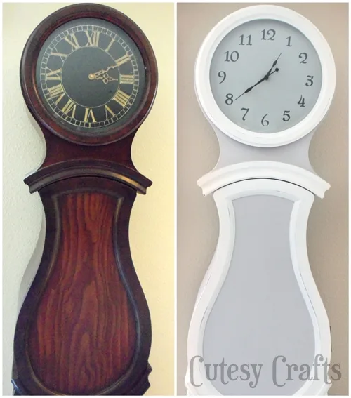 Swedish "Grandfather" Clock Makeover