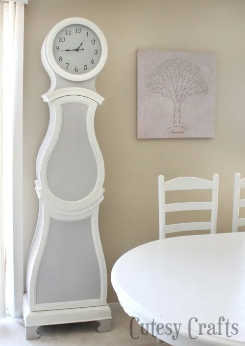 Swedish "Grandfather" Clock Makeover