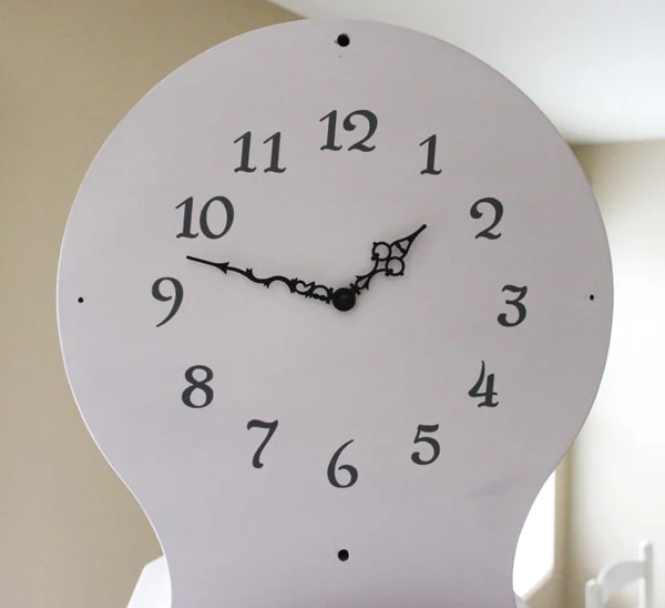 Swedish "Grandfather" Clock Makeover