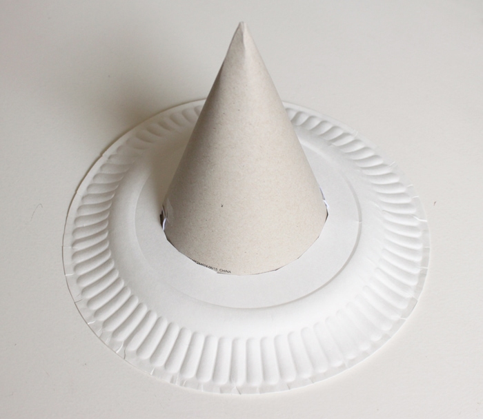 Halloween Craft For Kids Paper Plate Witch Hat Cutesy Crafts