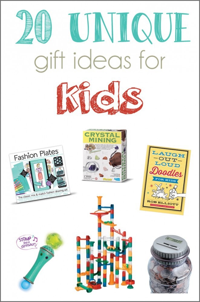 20 Unique Gift Ideas for Kids and a GIVEAWAY! - Cutesy Crafts