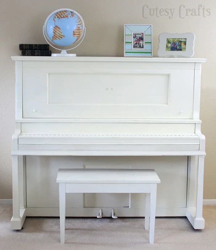 Piano Makeover Part 2: Should you paint a piano?