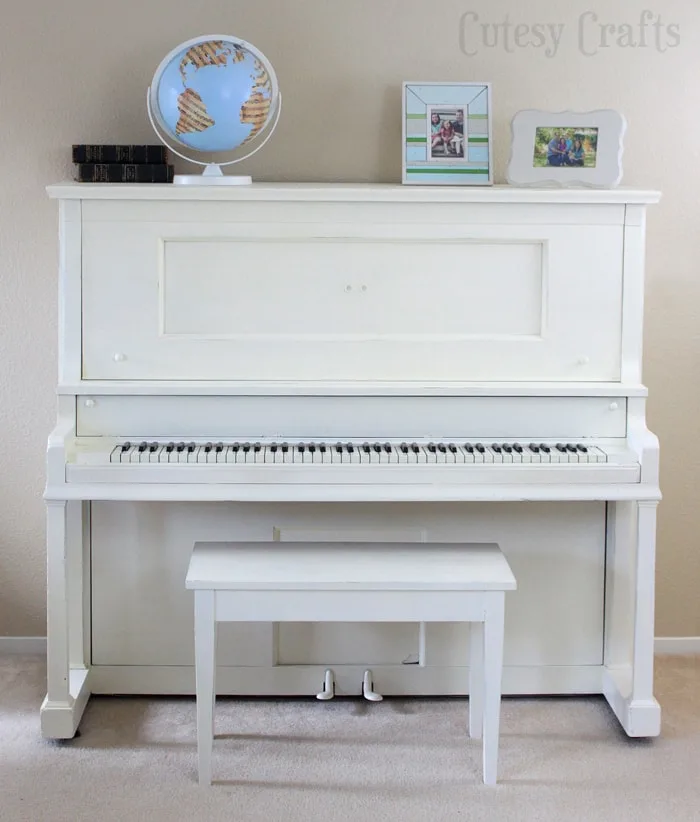 Piano Makeover Part 2: Should you paint a piano?