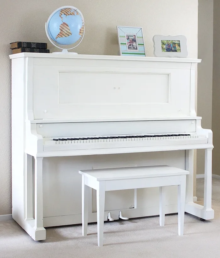 Piano Makeover Part 2: Should you paint a piano?