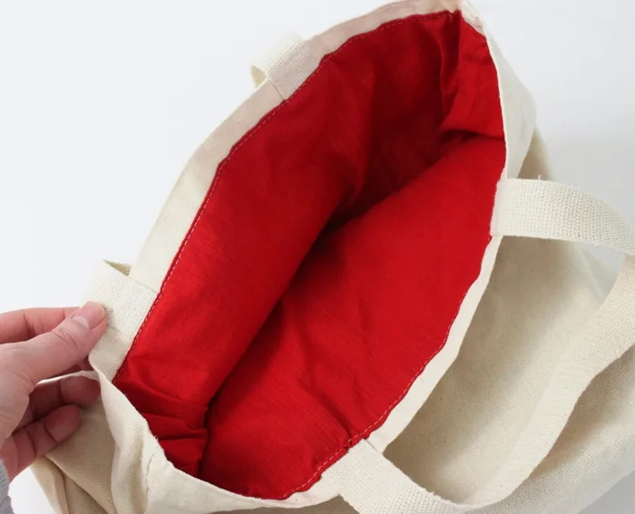 Doily Heart DIY Tote Bag