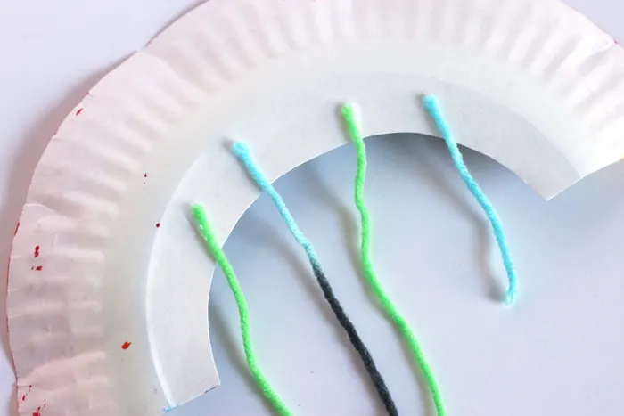 Paper Plate Rainbow St. Patrick's Day Craft