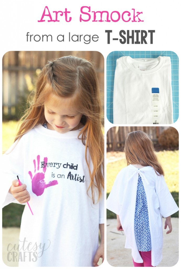 Art Party Smocks - Cutesy Crafts