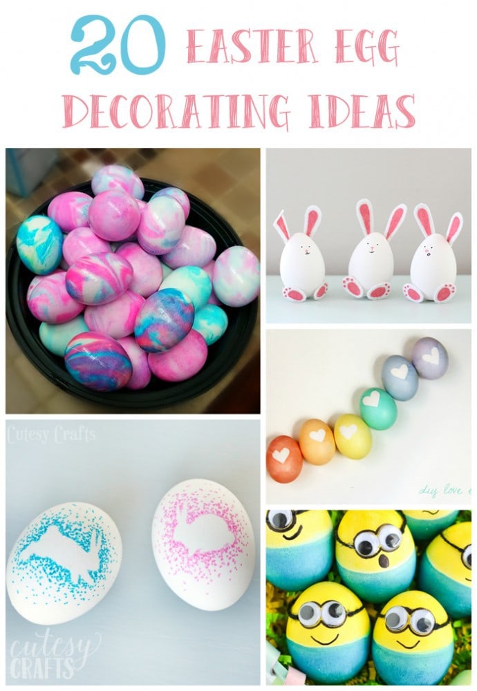 20 Easter Egg Decorating Ideas
