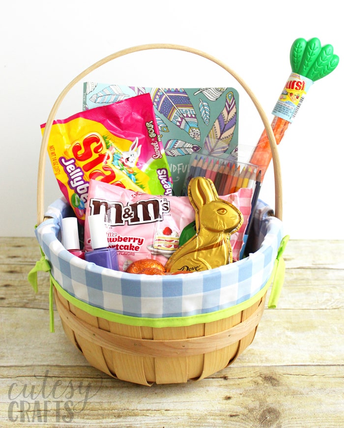 Easter Basket for Mom with Printable Easter Tags