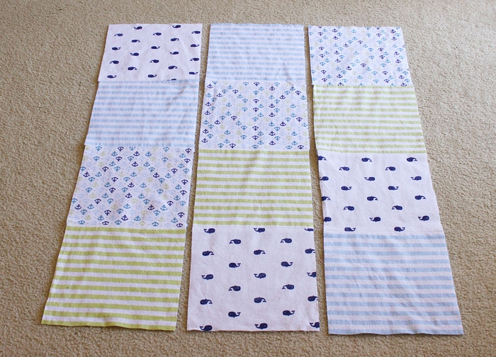 flannel baby quilt