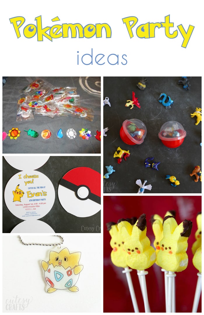 25+ Free Pokemon Party Printables Cutesy Crafts