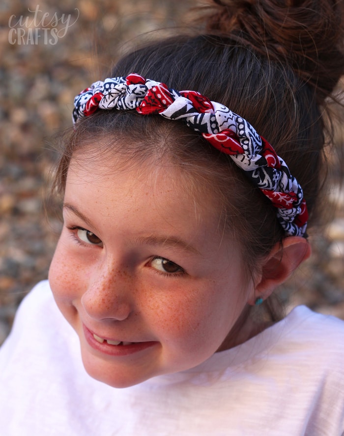 bandana-headbands-11 - Cutesy Crafts