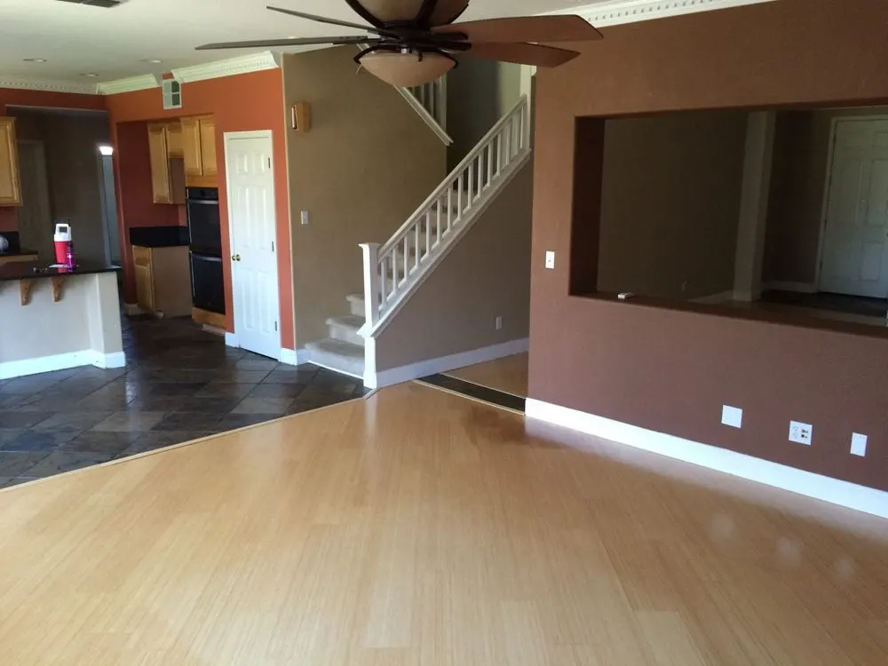 dark spot on bamboo flooring