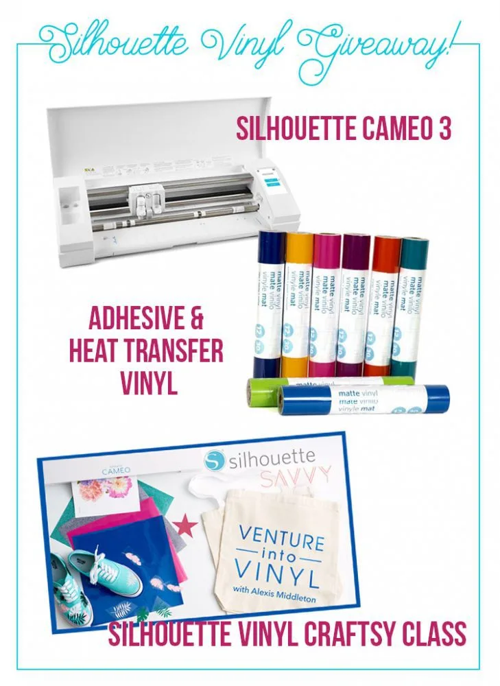 Silhouette Vinyl Giveaway!