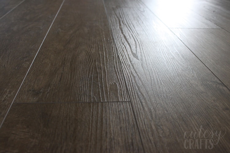 My Vinyl Plank Floor Review Two Years Later - Cutesy Crafts