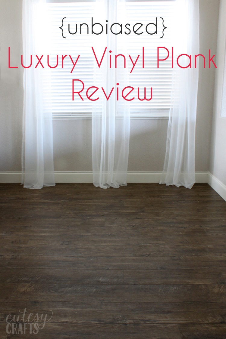 Unbiased Luxury Vinyl Plank Flooring Review Cutesy Crafts