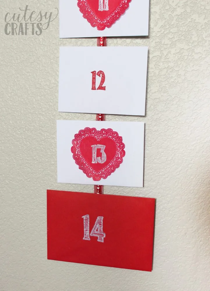 Valentine's Day Countdown Idea