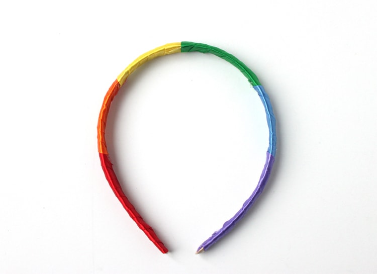 St. Patrick's Day Craft - Rainbow Headband