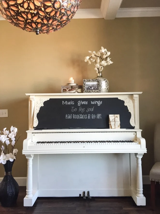 15 Beautiful Piano Painting Makeovers Cutesy Crafts