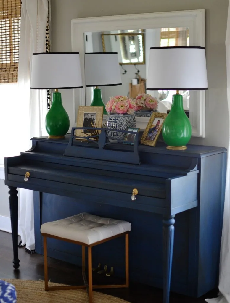 15 Beautiful Piano Painting Makeovers