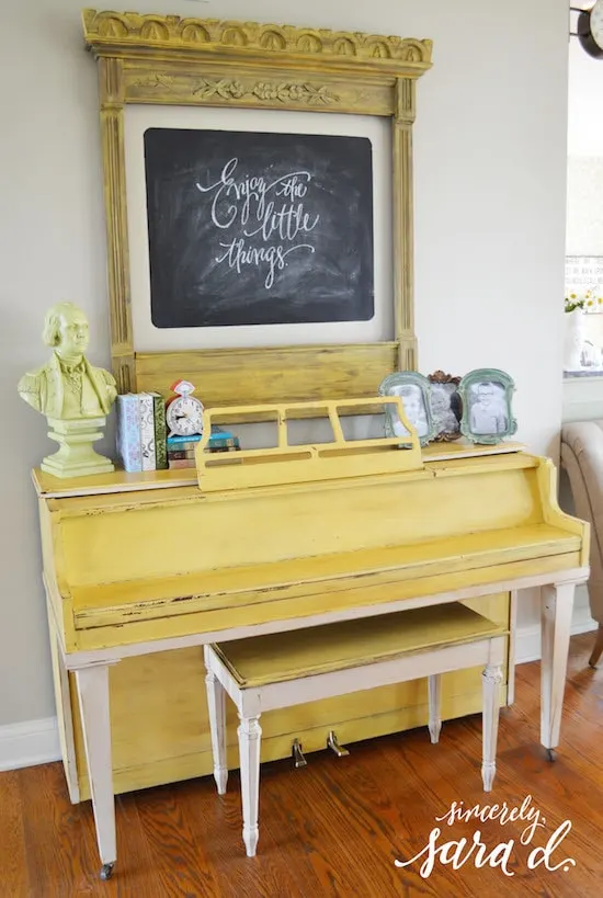 15 Beautiful Piano Painting Makeovers