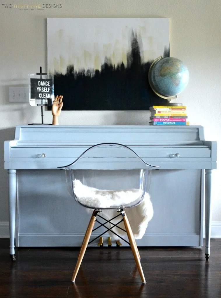 15 Beautiful Piano Painting Makeovers