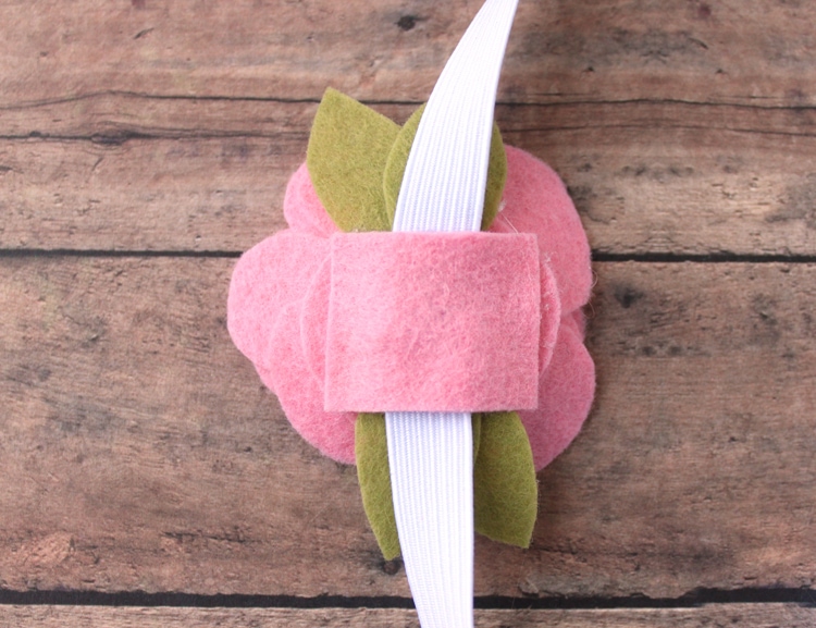 Bookmarks from Felt Flowers