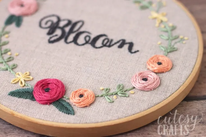 "Bloom" Hand Embroidery Pattern