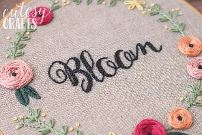 "Bloom" Hand Embroidery Pattern