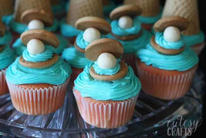 DIY Mermaid Cupcakes