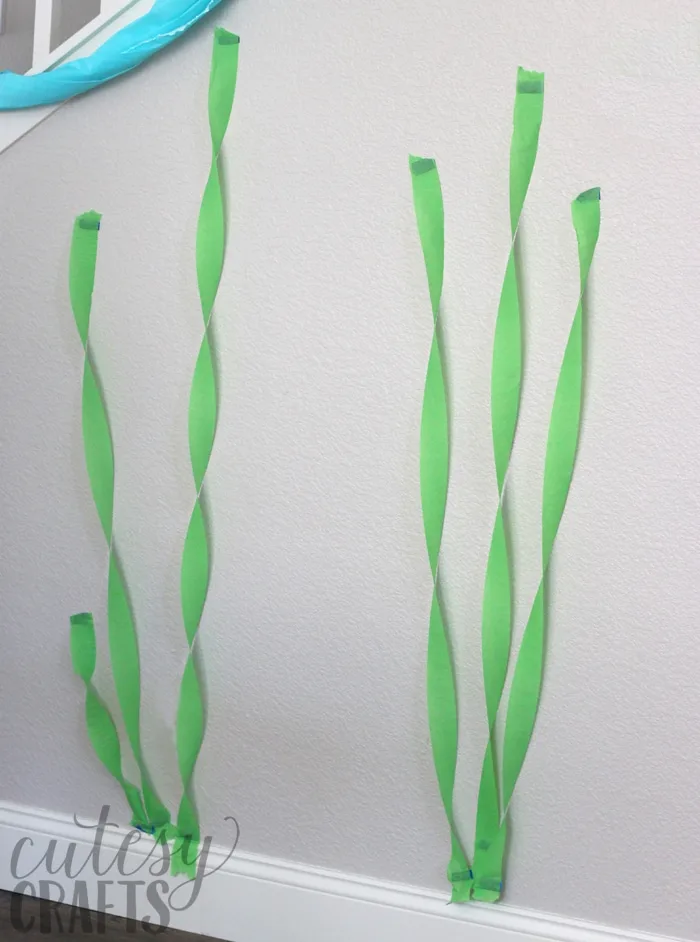 Mermaid Party Ideas - Seaweed Streamers