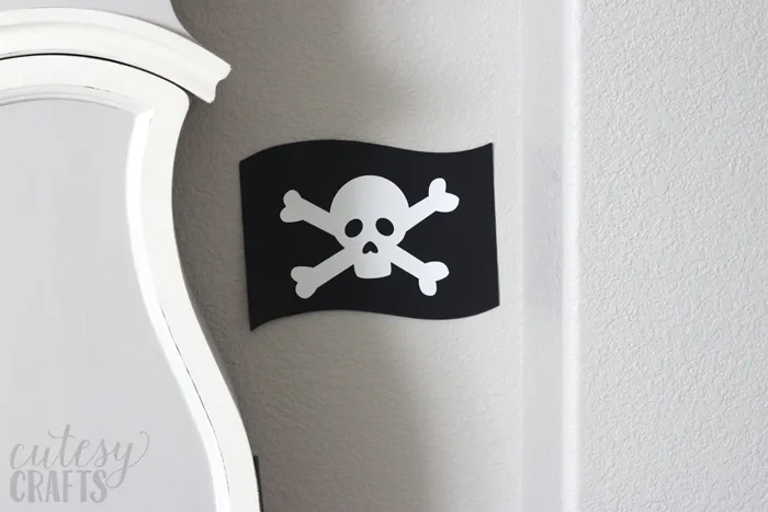 Pirate Flag Silhouette Cut File