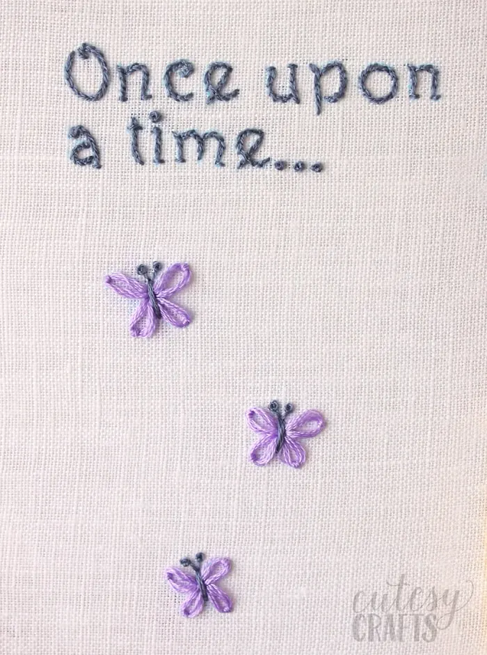 Rapunzel Fairy Tale Hand Embroidery Pattern