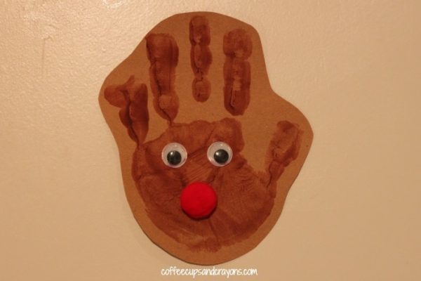 15 Fingerprint And Handprint Christmas Ornaments - Cutesy Crafts