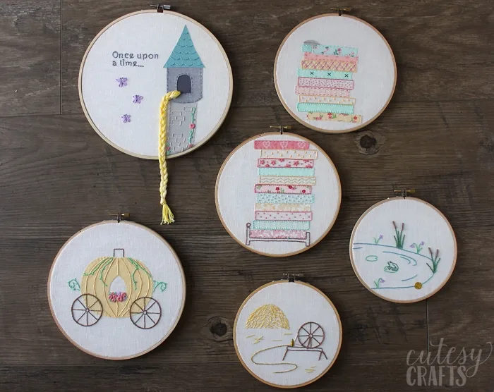 Free Embroidery Patterns - Fairy Tales