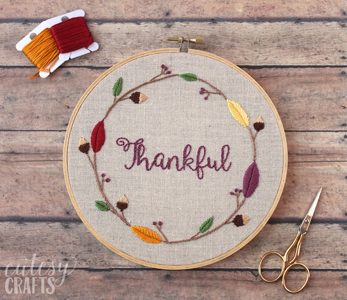 Free Embroidery Patterns - Thanksgiving