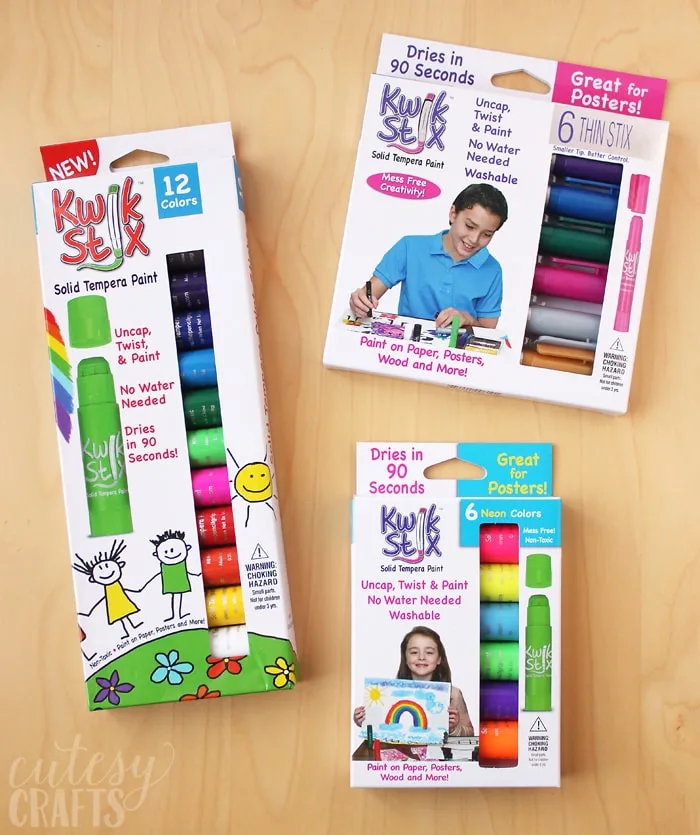 Kwik Stix Solid Tempera Paint Sticks Holiday Limited Edition