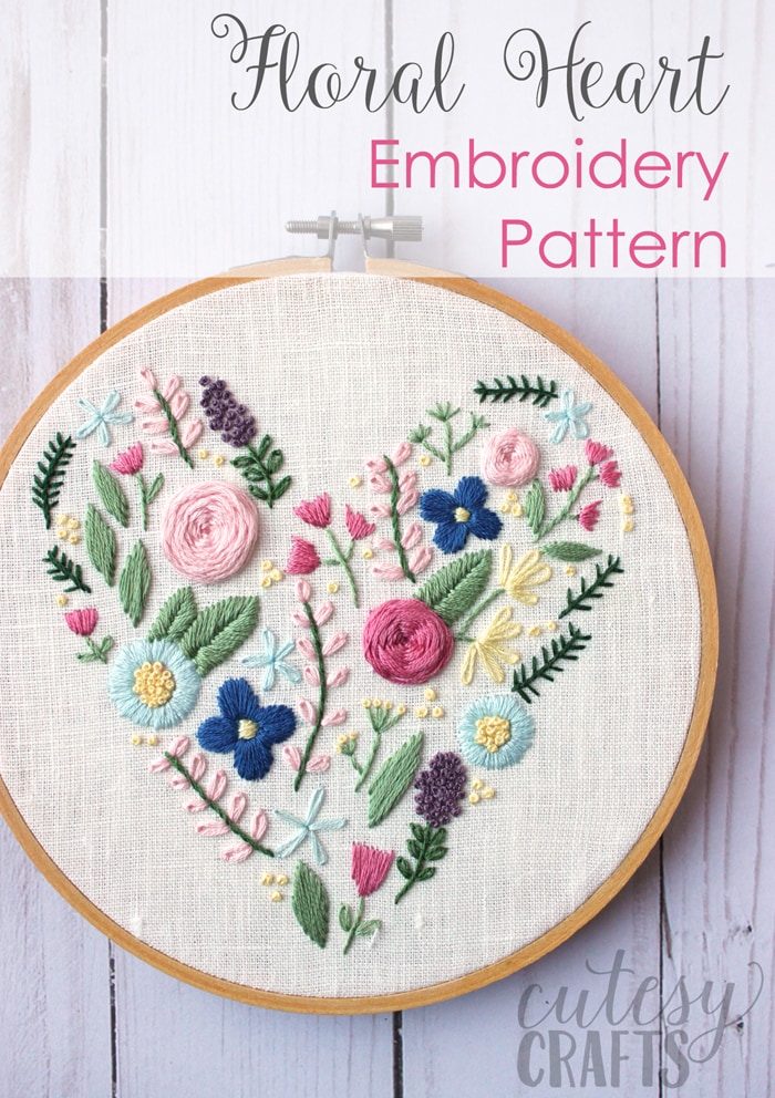 Wash Away Embroidery Pattern Small 