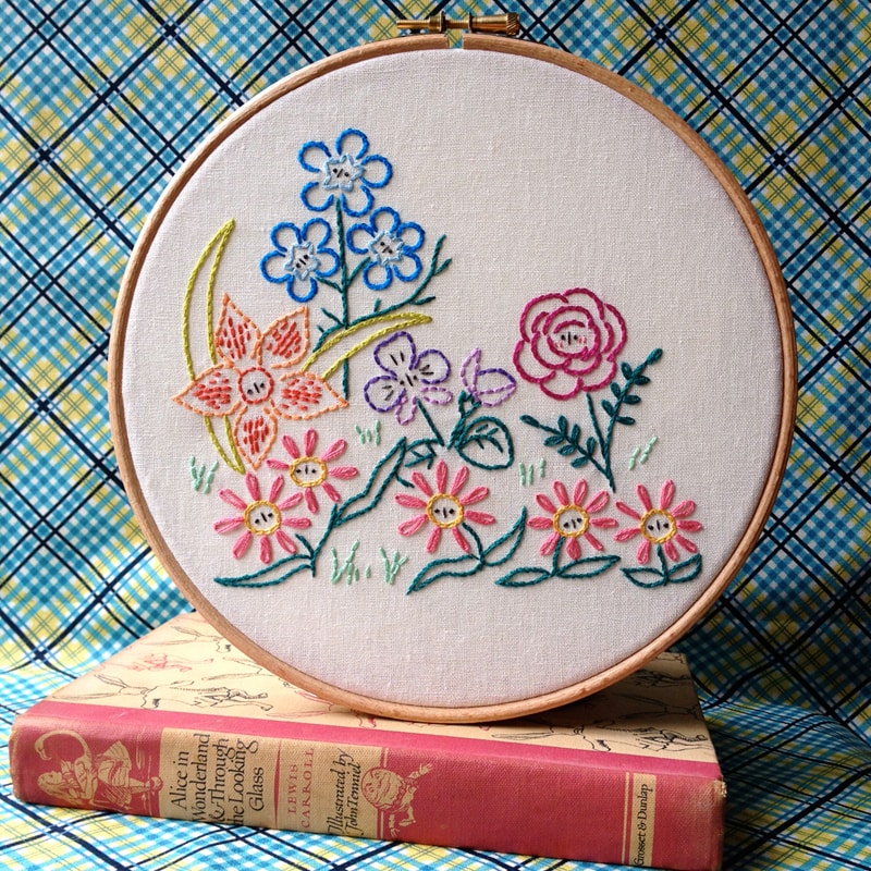 35+ Printable Flower Embroidery Patterns - Cutesy Crafts